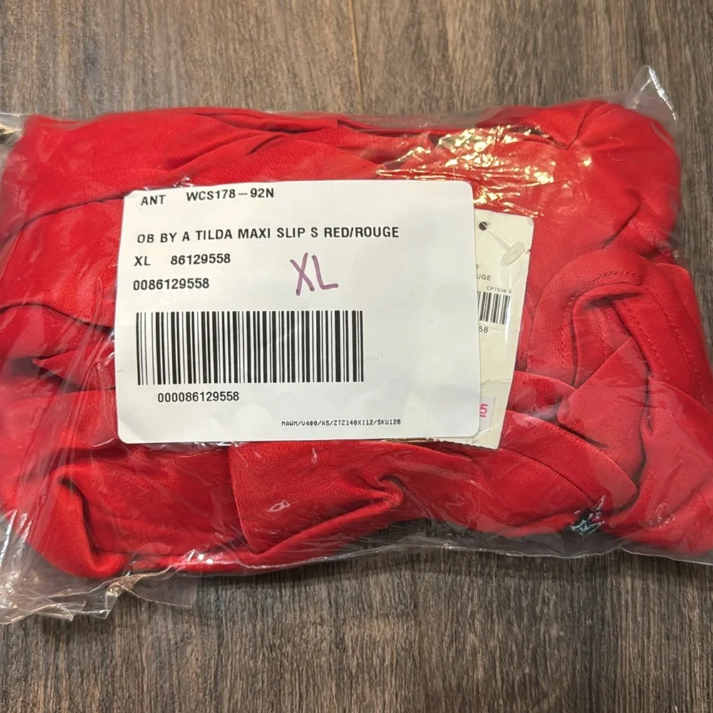 Anthropologie Red Satin Tilda Skirt - Picture 10 of 10